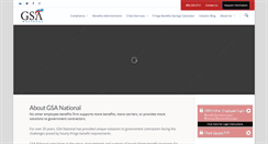 Desktop Screenshot of gsanational.com